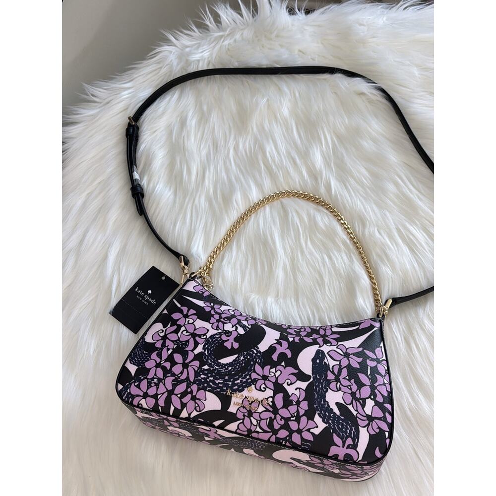 Kate Spade New York
SNAKE GARDEN PRINTED MEDIUM CONVERTIBLE CROSSBODY - Picture 6 of 8